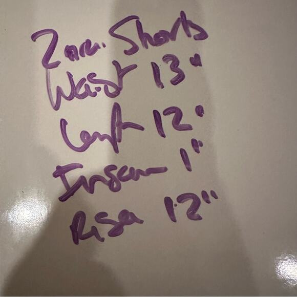 Zara Burgundy Maroon Crochet High Rise Shorts NWT LARGE Summer Elastic Pull On - Picture 10 of 14